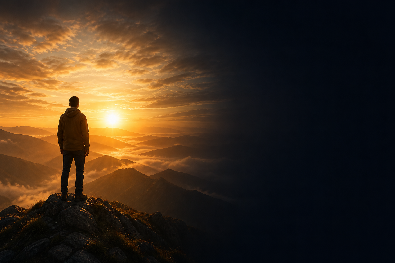 Sunrise over mountains representing hope and calling